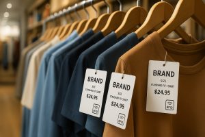 RFID tags in retail store