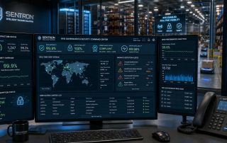 RFID governance and security command center screens